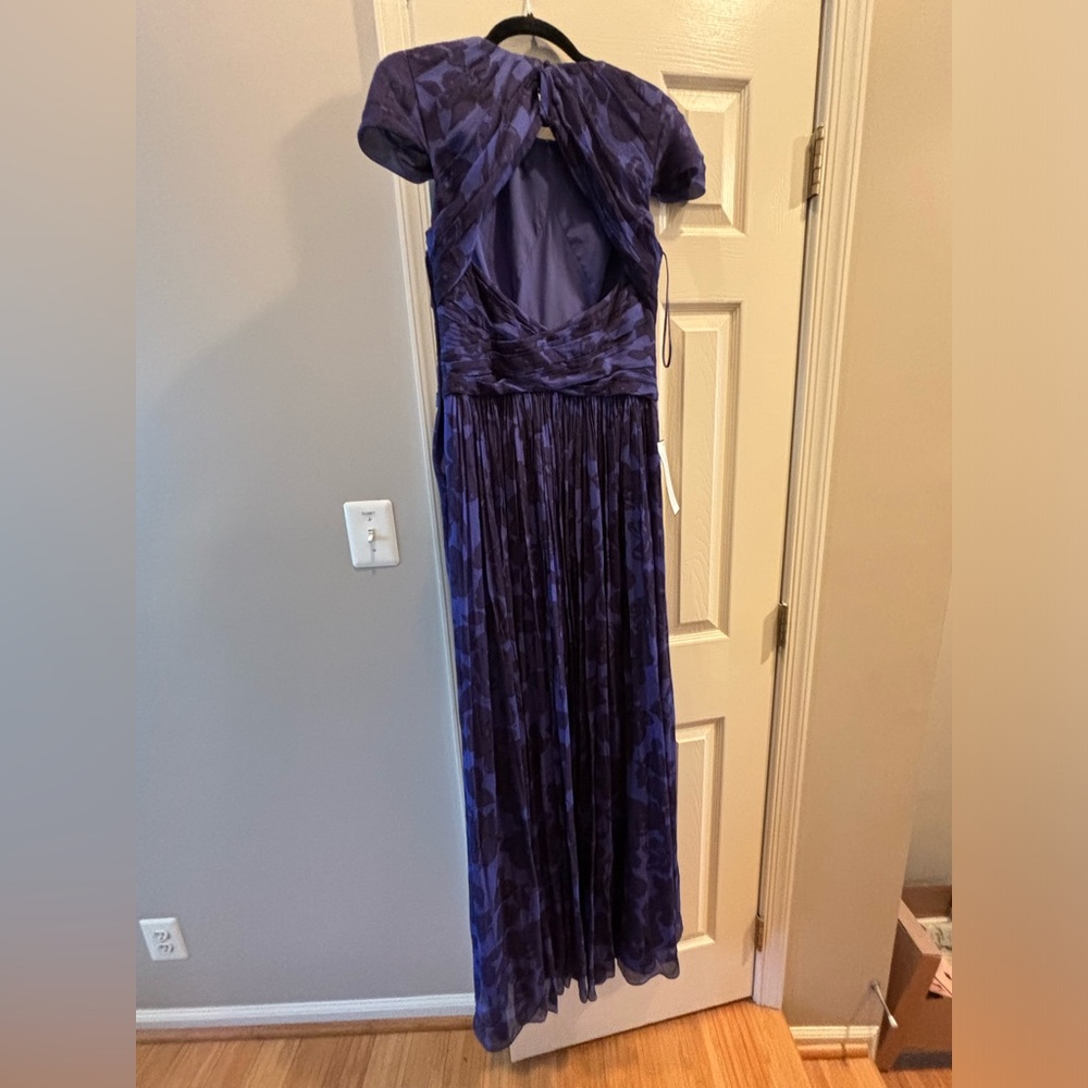 J. Crew Collection Dauphine Gown in Watercolor Floral, Size 6 - Picture 4 of 4